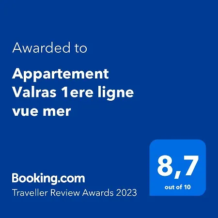 1ere Ligne Vue Mer Appartement